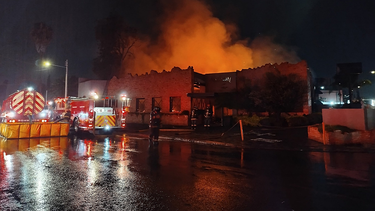 Incendio en La Bocha