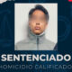 Sentencia a feminicida
