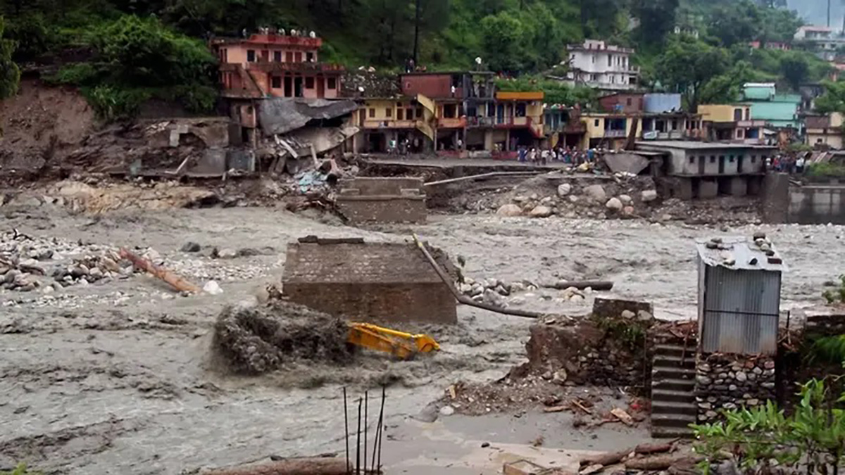 Inundación en India