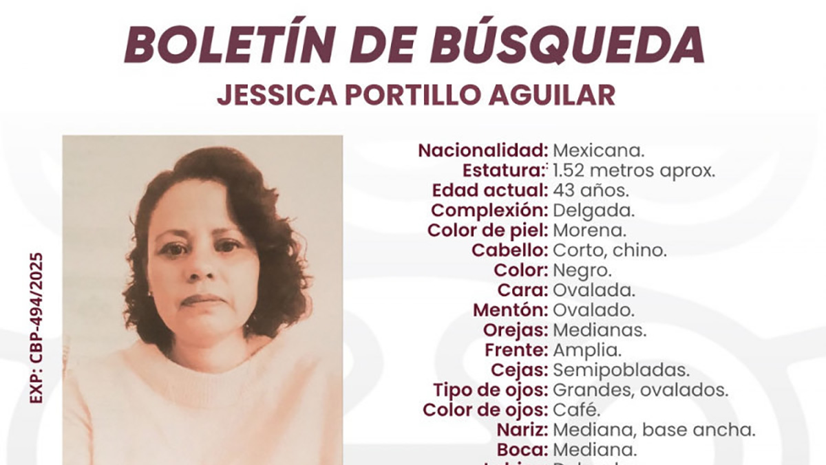 Persona desaparecida