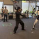 Robot practicanto Kung-fu