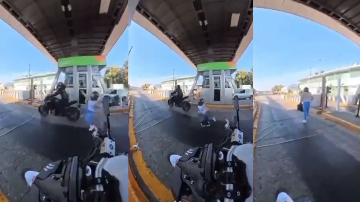 Accidente en moto
