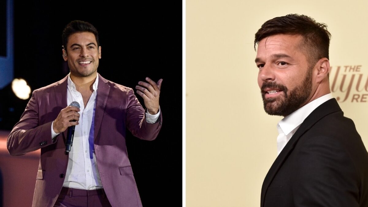 Carlos Rivera y Ricky Martin