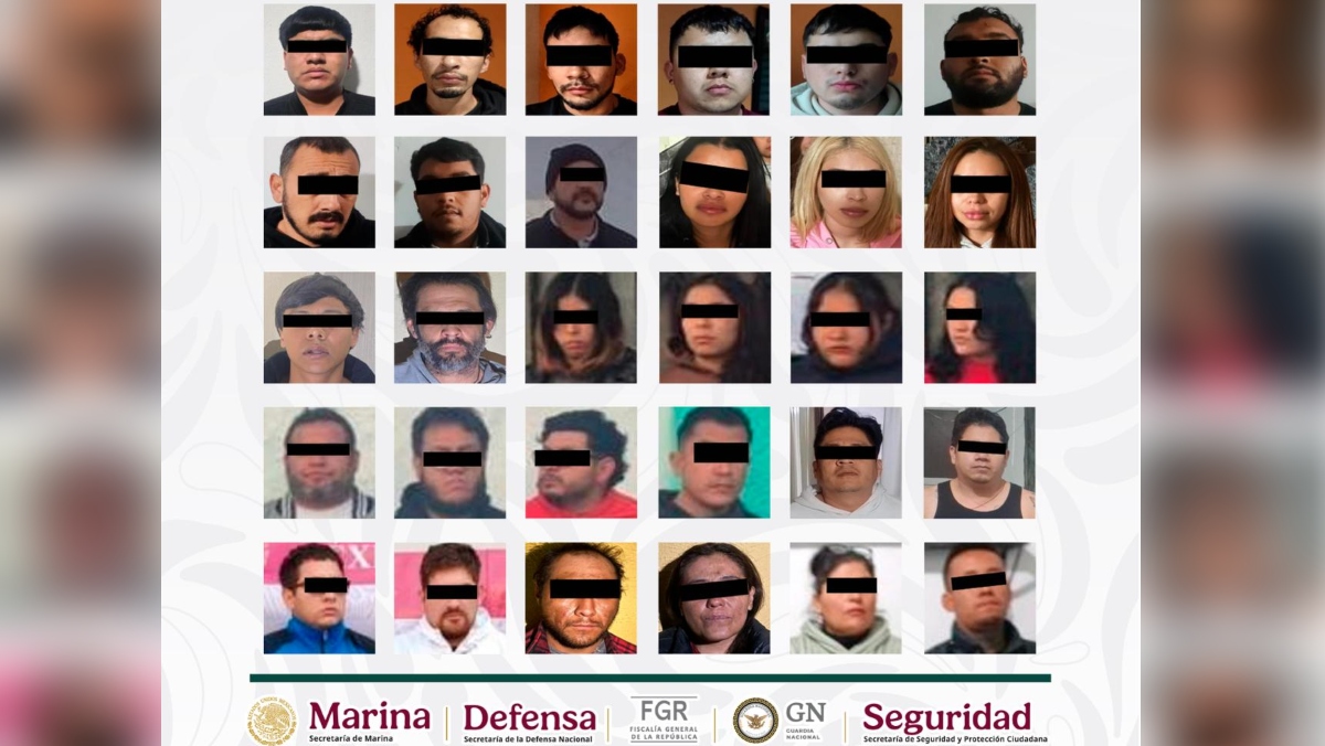 Captura de criminales en Querétaro