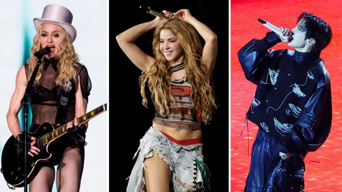 Madonna, Shakira y BTS